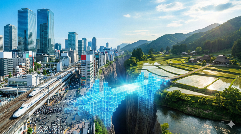 都市と地方のディジタルデバイド