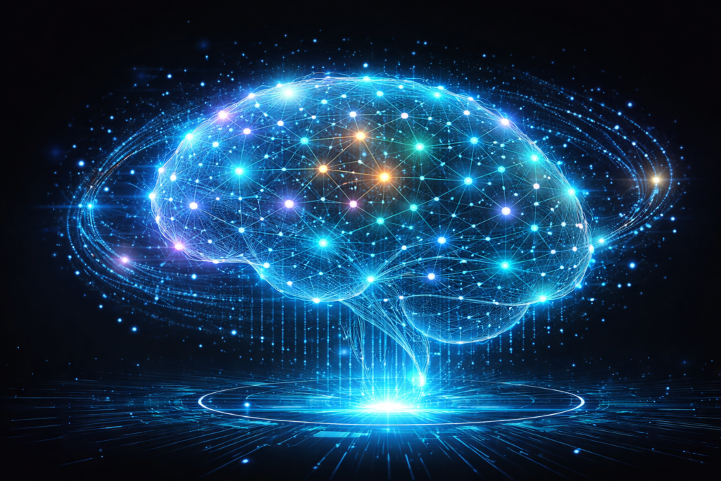 第3次AIブーム ディープラーニング ニューラルネットワーク ビッグデータ AIの進化 イメージイラスト